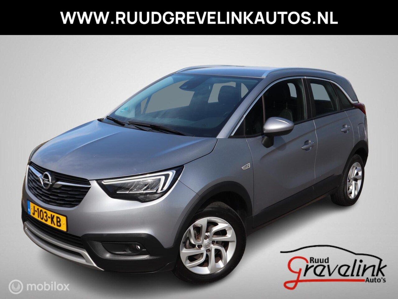 Opel Crossland X - 1.2 Turbo 110 PK H6 Innovation NaviApp 1/4Leer Full Led Pdc - AutoWereld.nl
