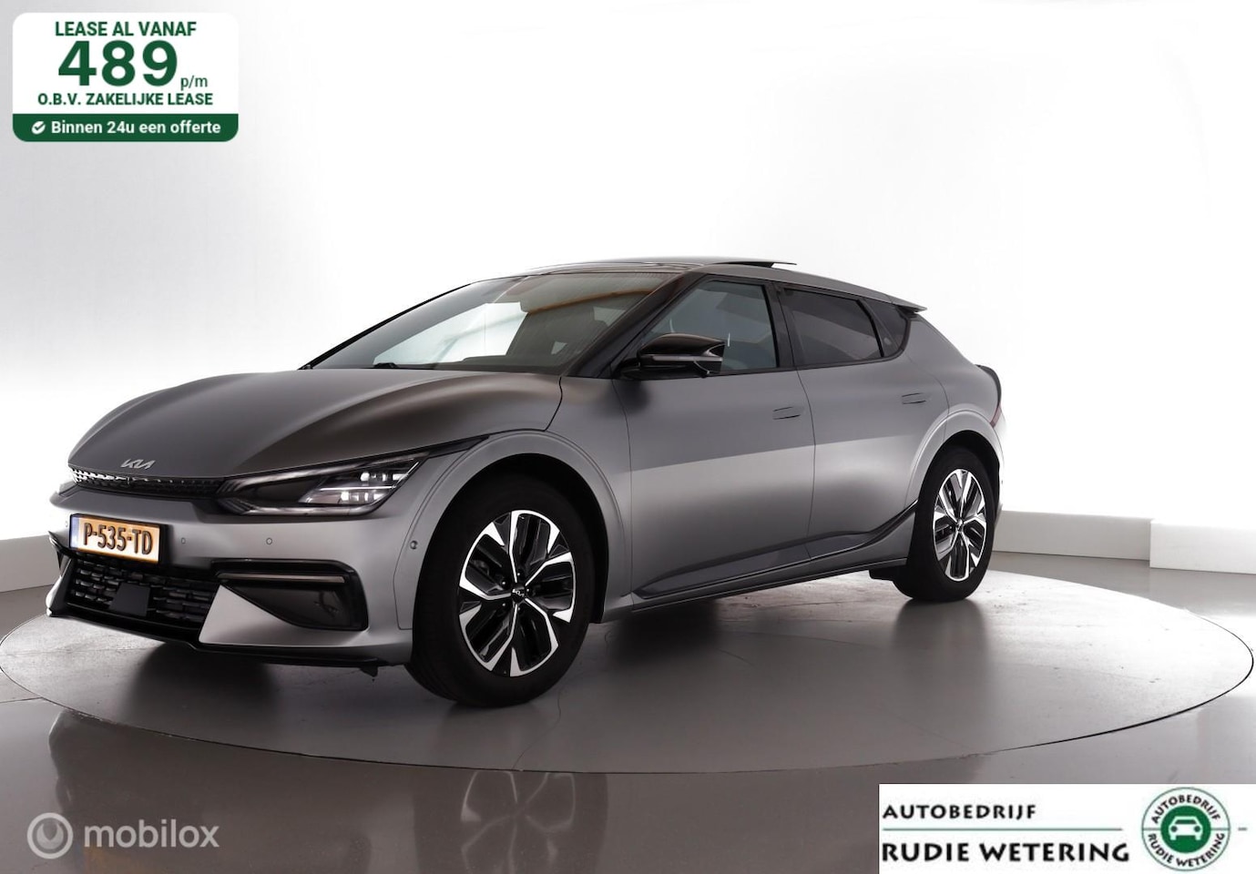 Kia EV6 - GT-Line 77.4 kWh/229PK panorama|led|nav|dab|ecc|acc|lmv19 - AutoWereld.nl