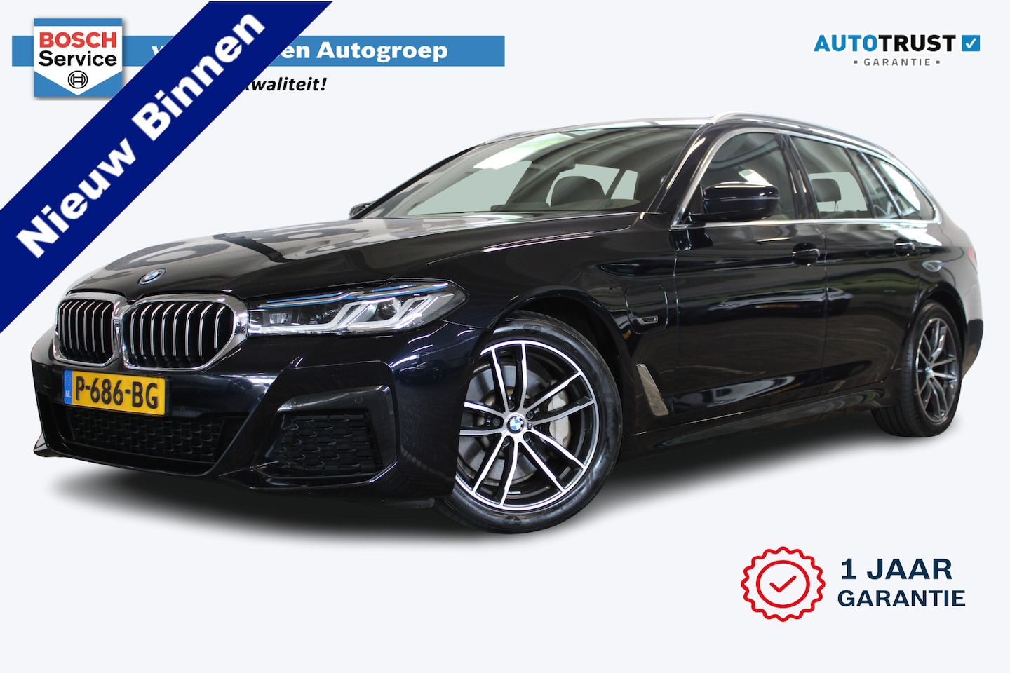 BMW 5-serie Touring - 520e Business Edition Plus M-sport | Incl. 12 maanden garantie | Cruise control | Climate - AutoWereld.nl