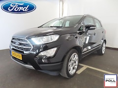 Ford EcoSport - 125pk EcoBoost Titanium Half Leer Climat Apple Car play Parkeersensoren Dealeronderhouden