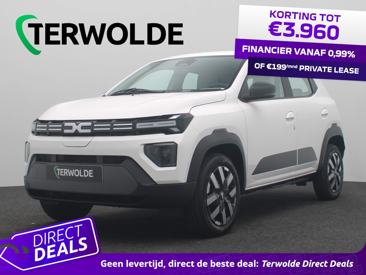 Dacia Spring - Expression Electric 65 | DC Lader | Metaalkleur (€ 600) - AutoWereld.nl
