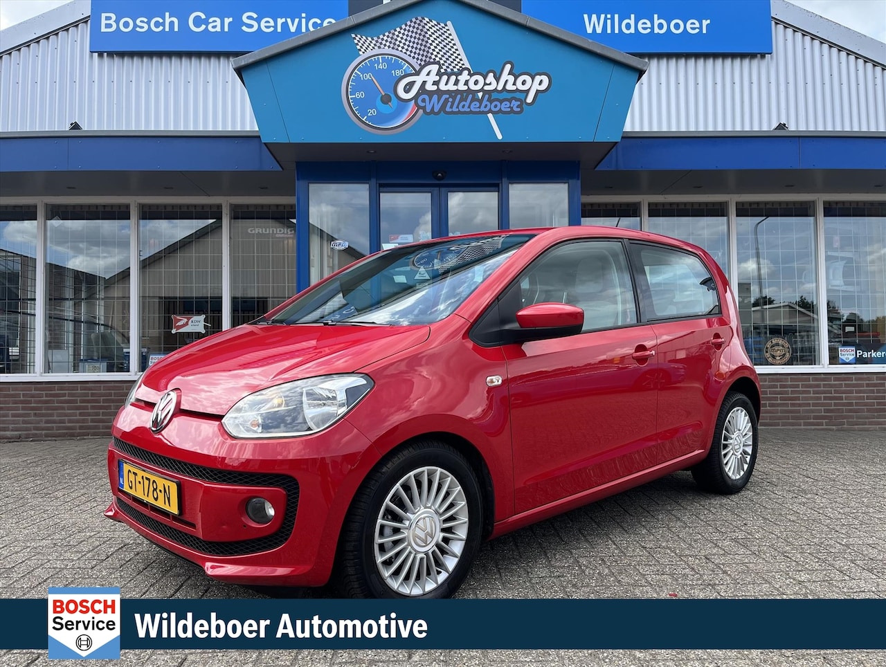 Volkswagen Up! - 1.0 high up! 5 DRS + AIRCO + CRUISE + PDC + LMV + ELEK RAMEN - AutoWereld.nl