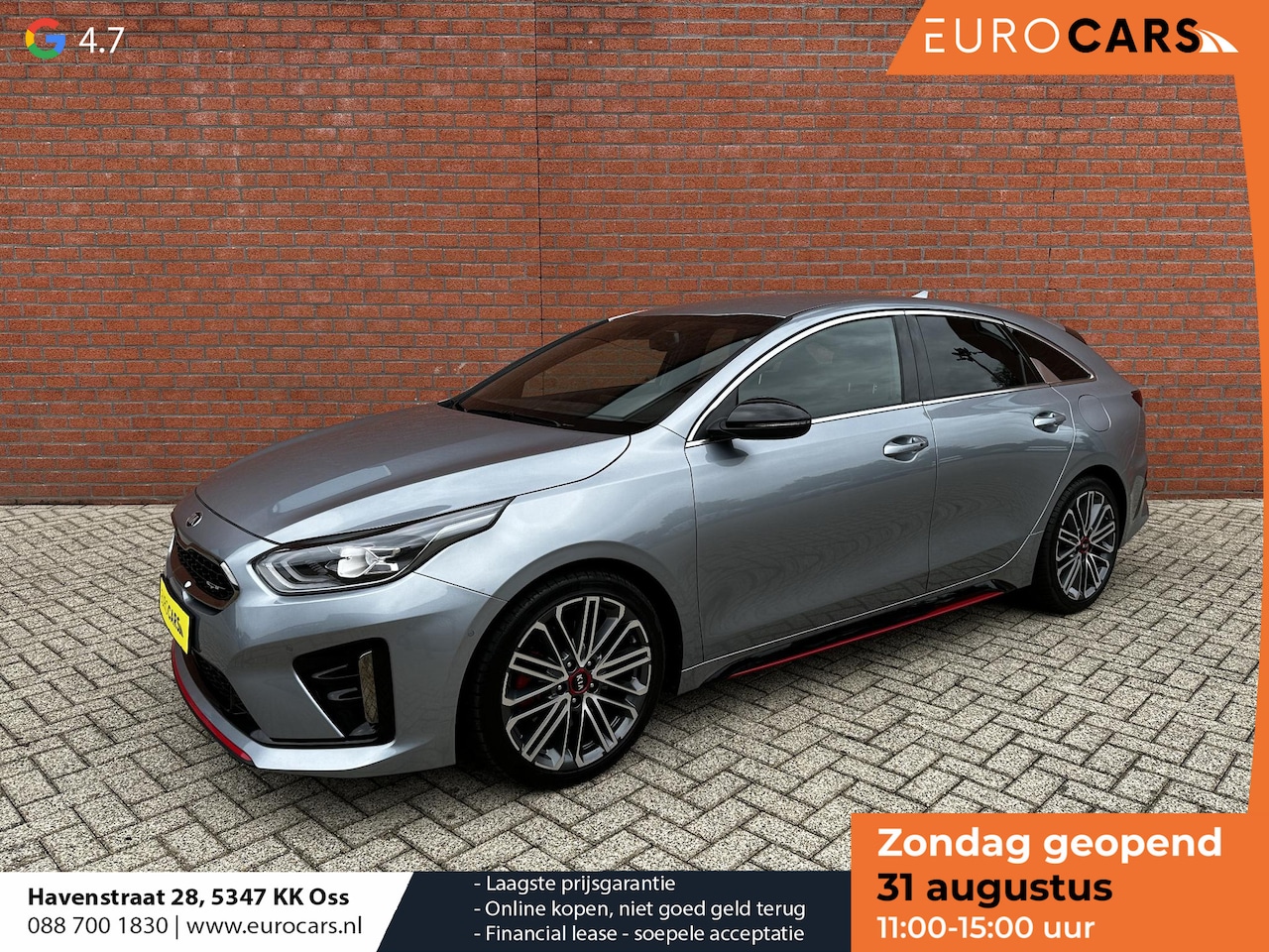 Kia Pro cee'd - 1.6 T-GDi 204pk Automaat GT Kia ProCeed 1.6 T-GDi GT Navigatie Climate Control Electrisch - AutoWereld.nl