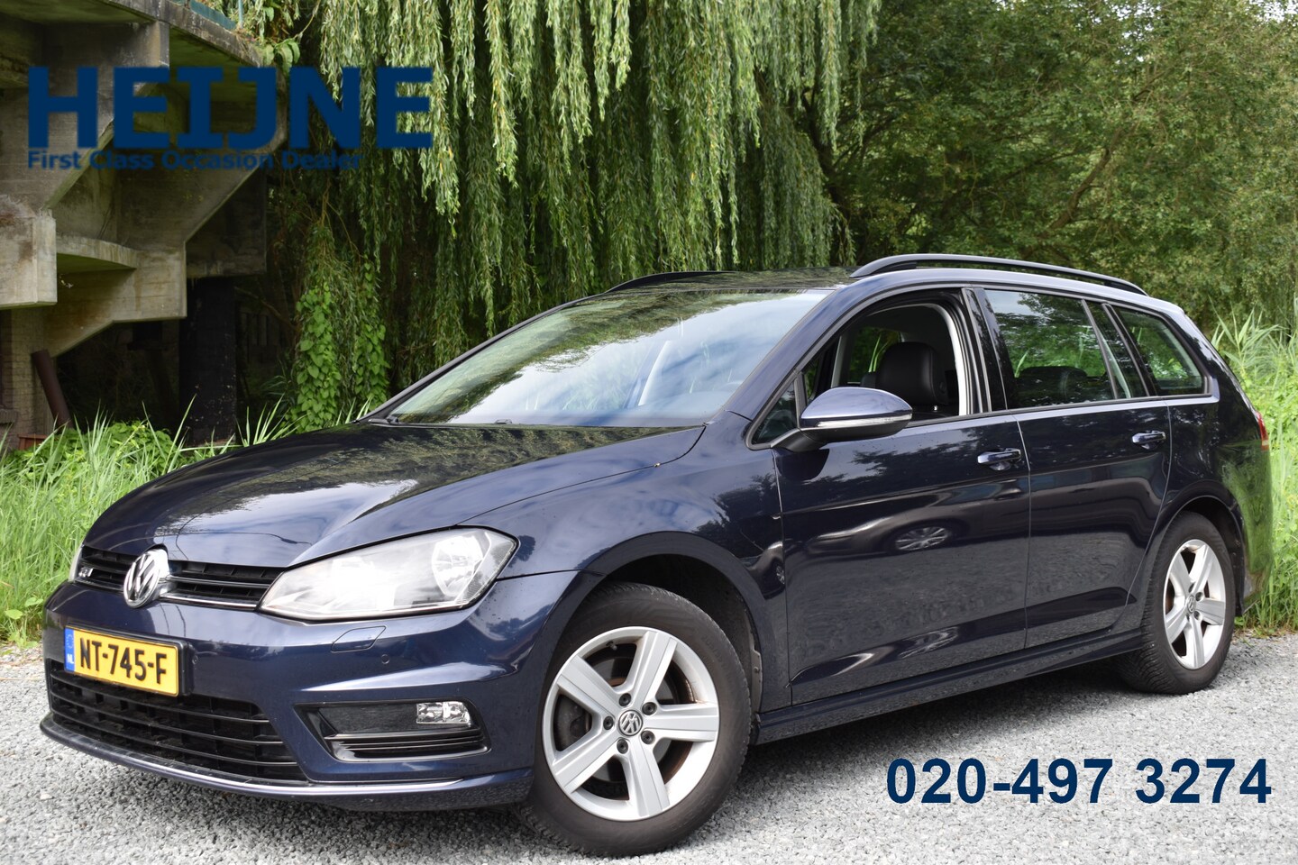 Volkswagen Golf Variant - 1.4 TSI 125PK BUSINESS CONNECTED R-LINE LEDER/NAVI/PDC - AutoWereld.nl