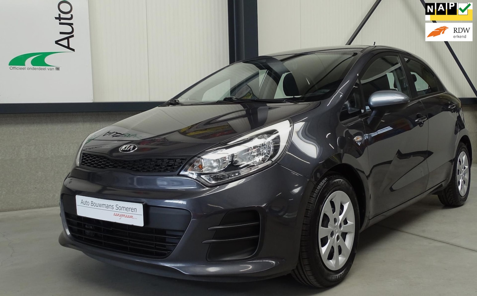 Kia Rio - 1.2 CVVT "COMFORTLINE" - AIRCO/PARK. SENSOREN/ BLUETOOTH/ETC - AutoWereld.nl
