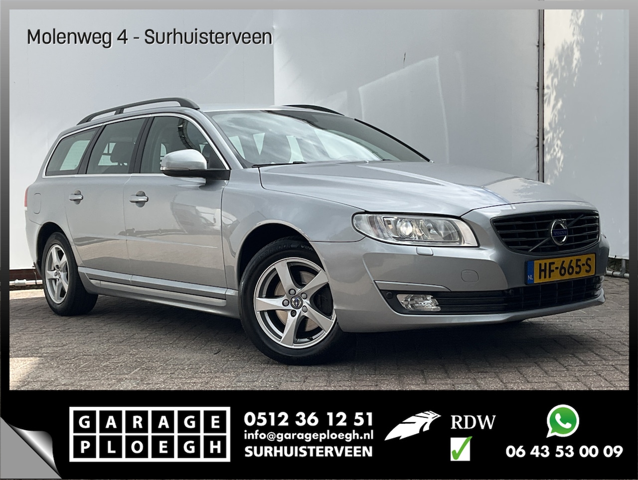 Volvo V70 - 2.0D Classic Edition(euro6) Stoelverw. Trekhaak(1800kg) Voll.Onderhouden - AutoWereld.nl