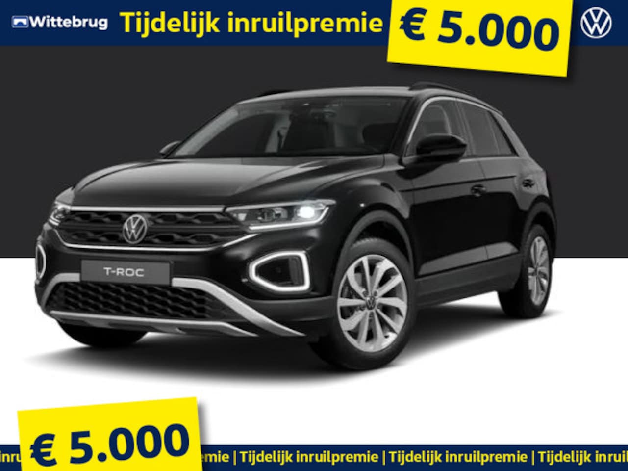 Volkswagen T-Roc - !!!€ 5.000 Inruilpremie!!! 1.5 TSI Life Edition !!!Profiteer ook van 5.000 EURO inruilprem - AutoWereld.nl