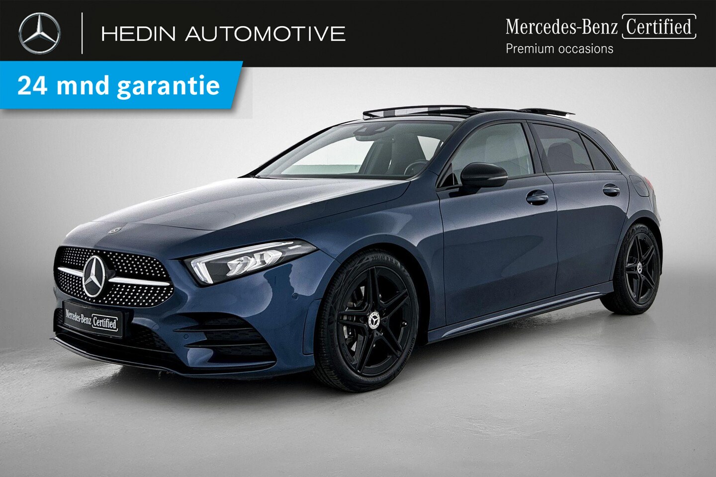 Mercedes-Benz A-klasse - A 180 Automaat Business Solution AMG | Nightpakket | Panoramadak | LED | Stoelverwarming | - AutoWereld.nl