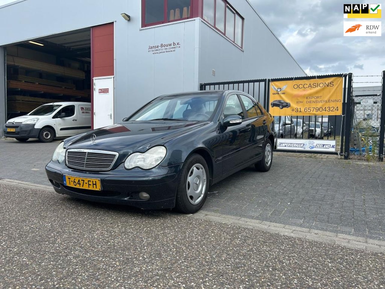 Mercedes-Benz C-klasse - 200 CDI Elegance Goed Onderhouden Mercedes-Benz Eventueel Beschikbaar Met Aluminium Velgen - AutoWereld.nl