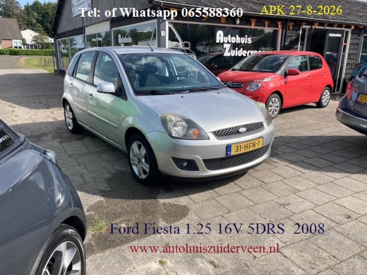 Ford Fiesta - 1.25 16V 5DR Ambiente Apk 27-8-2026 - AutoWereld.nl
