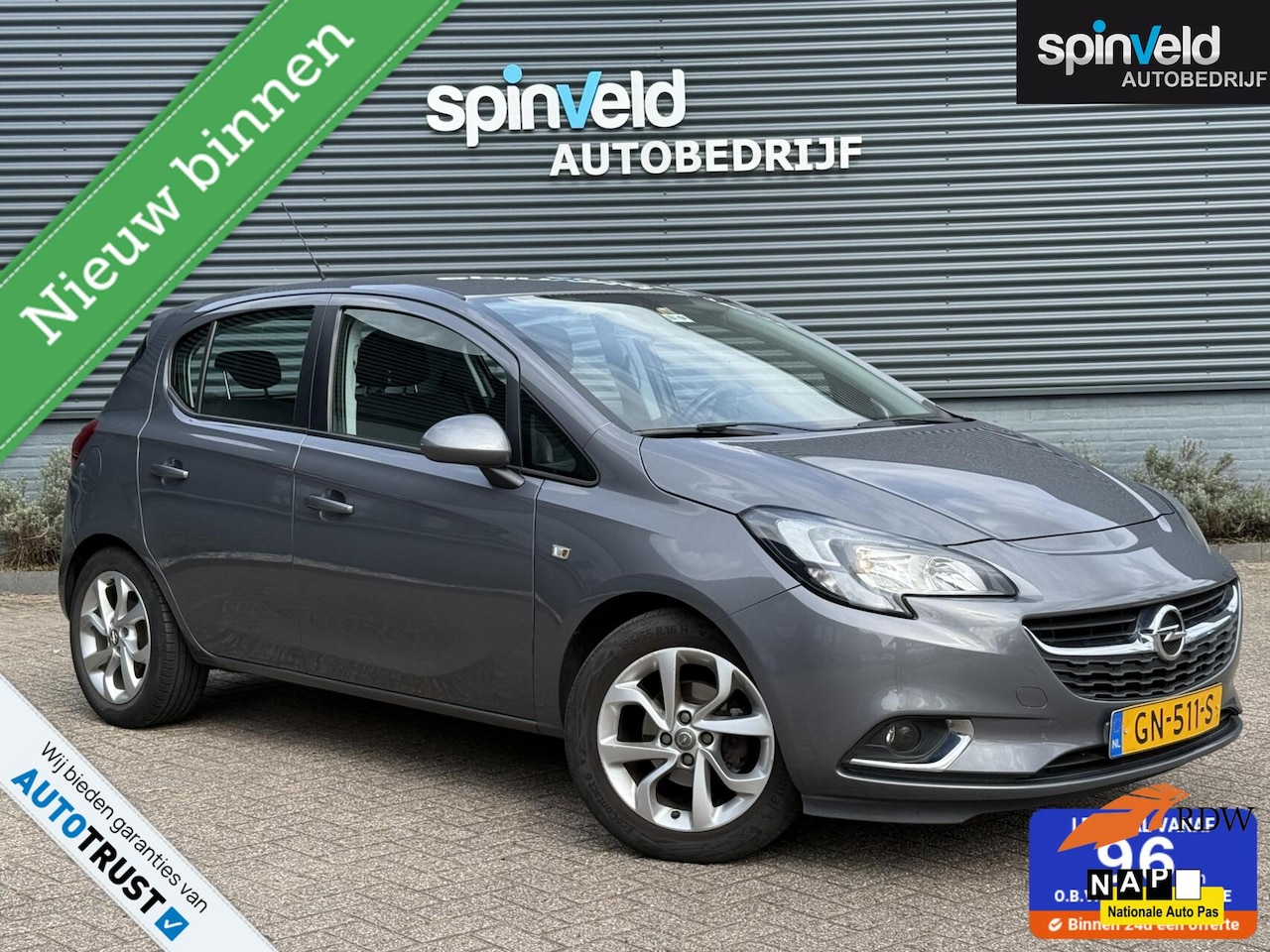 Opel Corsa - 1.4 Color Edition BJ`15 Airco Cruise Trekhaak 5drs - AutoWereld.nl