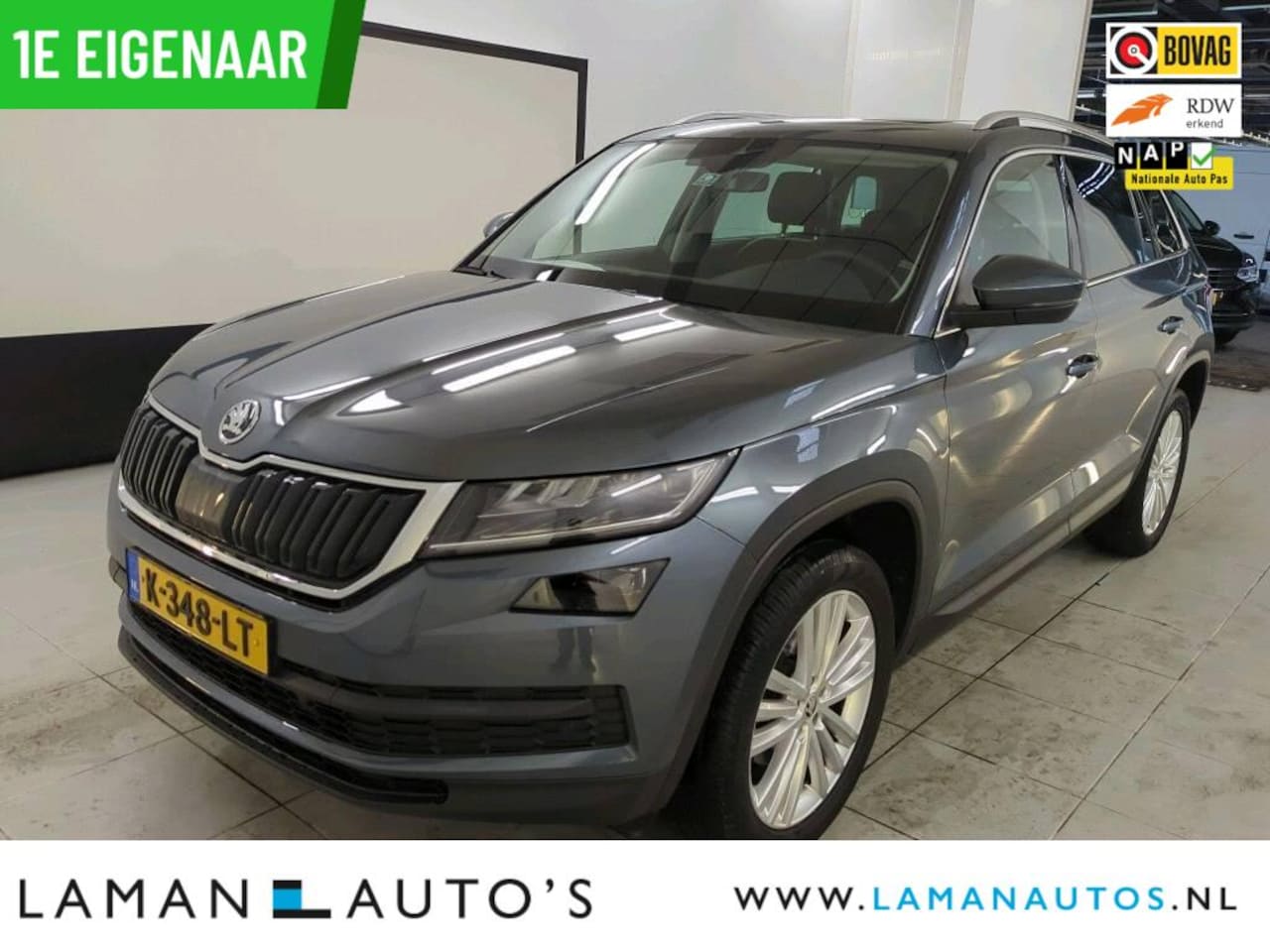 Skoda Kodiaq - 1.5 TSI 150pk DSG Business Edition Aut. | Pano Open Dak Leder/Alcantara CarPlay Canton 19" - AutoWereld.nl