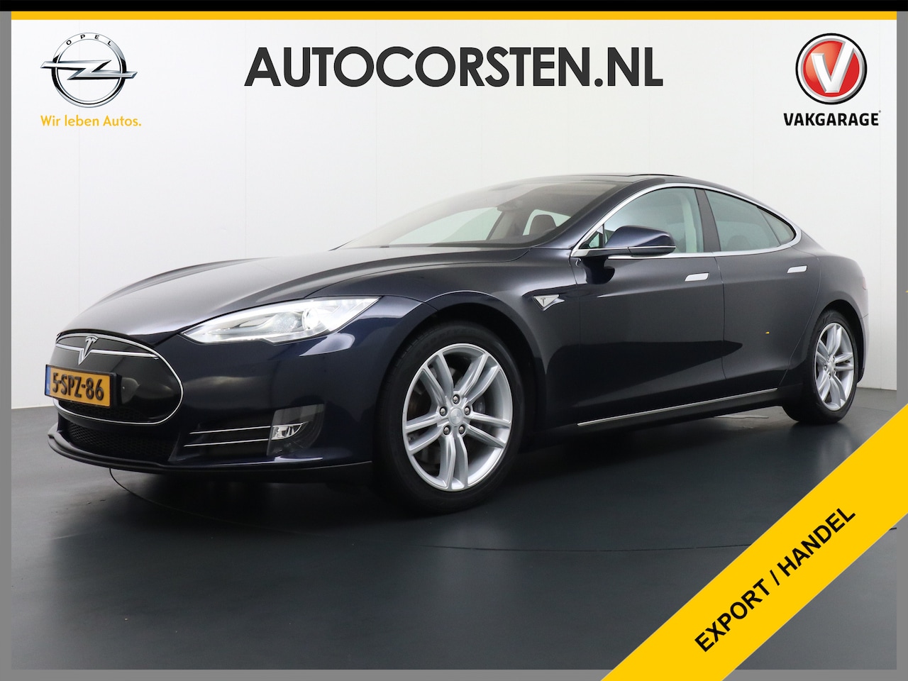 Tesla Model S - 85 Air Suspension Free Super Charge Panoramadak Premium Connectivity Lmv Navi Ecc Camera L - AutoWereld.nl