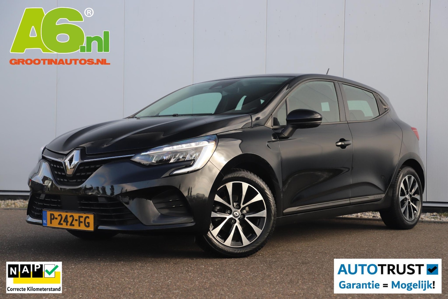 Renault Clio - 1.0 TCe Zen 16 inch Navigatie Carplay Android Airco Cruise Parkeersensor Full LED Rijstroo - AutoWereld.nl