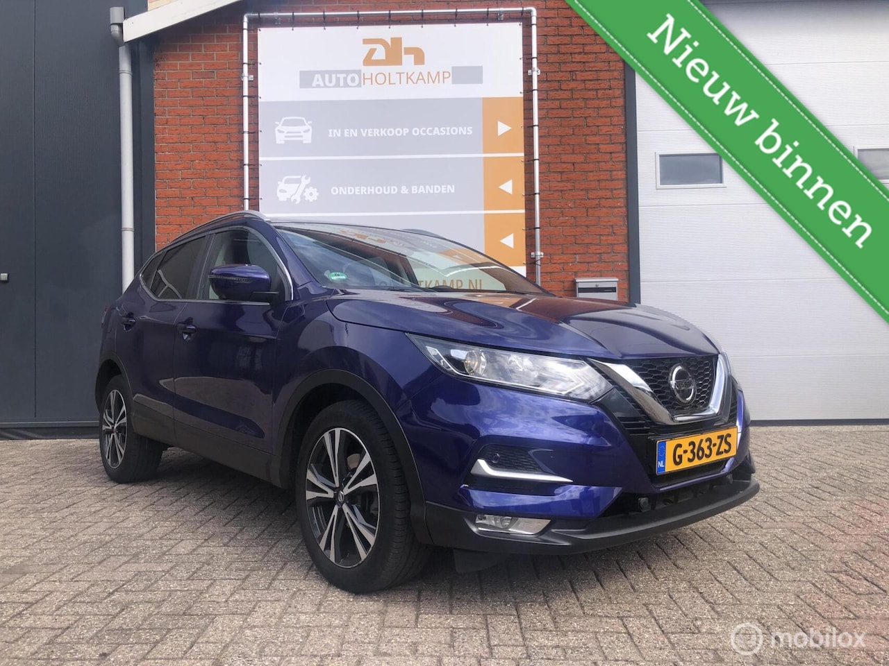 Nissan Qashqai - 1.3 DIG-T Tekna AUTOMAAT/PANO/CRUISE/CLIMA/LM - AutoWereld.nl