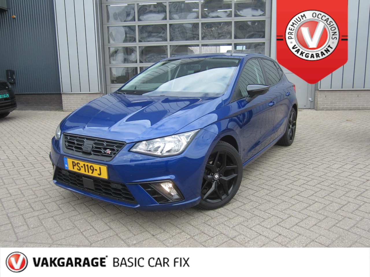 SEAT Ibiza - 1.0 TSI FR Business Intense Black line Airco sportvelgen - AutoWereld.nl