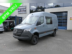 Mercedes-Benz Sprinter - 319 CDI 4x4 L2H2 Pro Distronic, Draaistoelen, LED, Electrische schuifdeur
