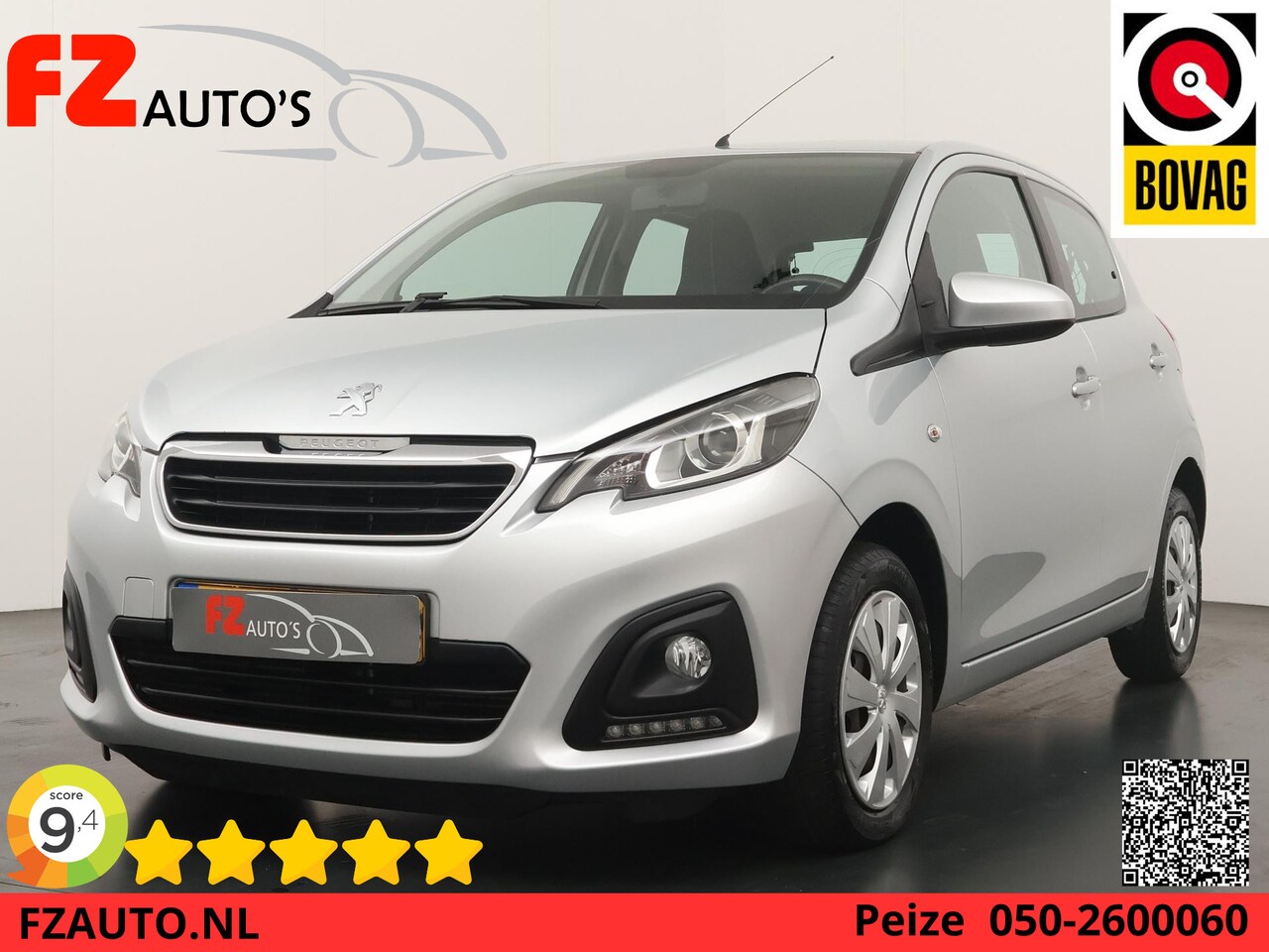 Peugeot 108 - 1.0 e-VTi Active - 46.082 KM - Airco - AutoWereld.nl