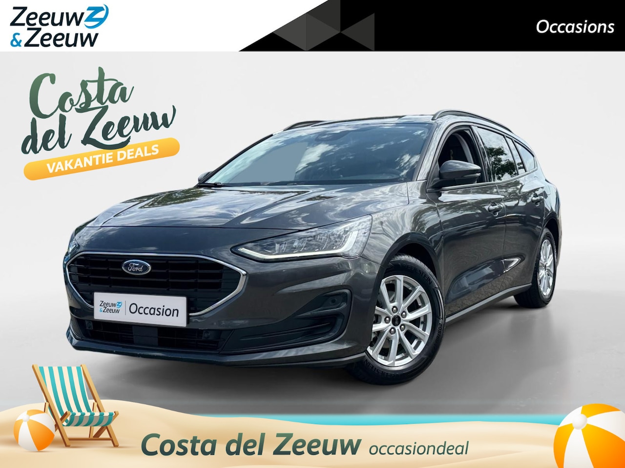 Ford Focus Wagon - 1.0 EcoBoost Hybrid Connected | Winter Pack | Navigatie | Lichtmetaal | - AutoWereld.nl