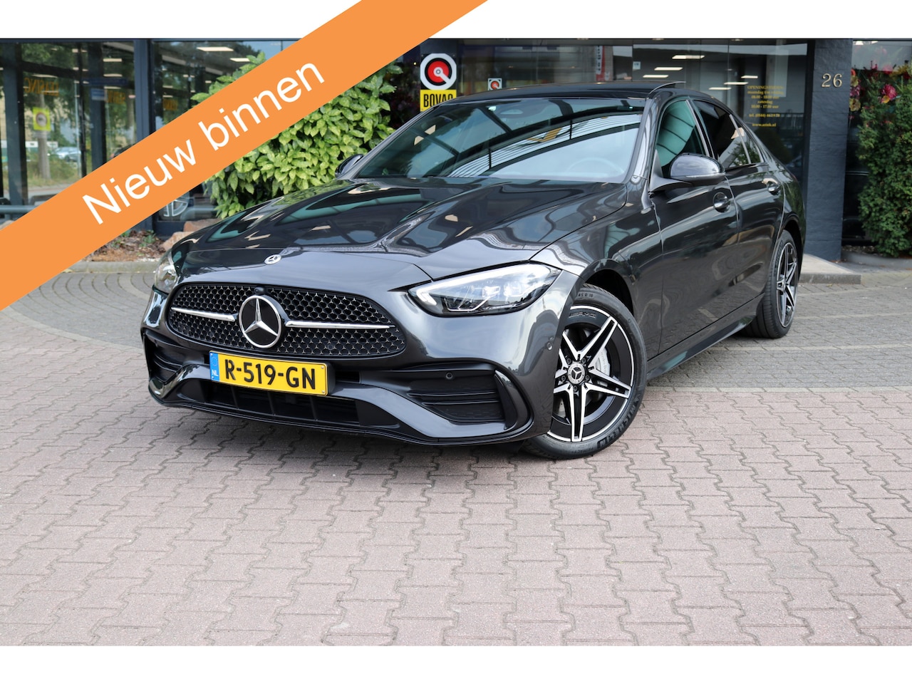 Mercedes-Benz C-klasse - 300 e AMG Line Panoramadak Night pakket - AutoWereld.nl