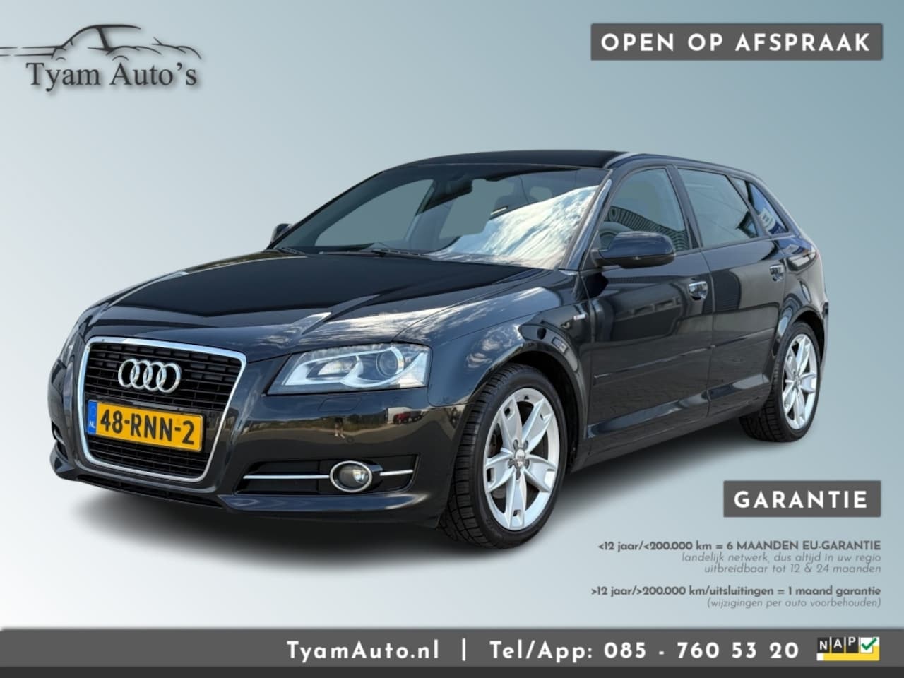 Audi A3 - 1.4 TFSI AMBITION PRO LINE S / AIRCO NAVI LEER BT PDC-RONDOM - AutoWereld.nl