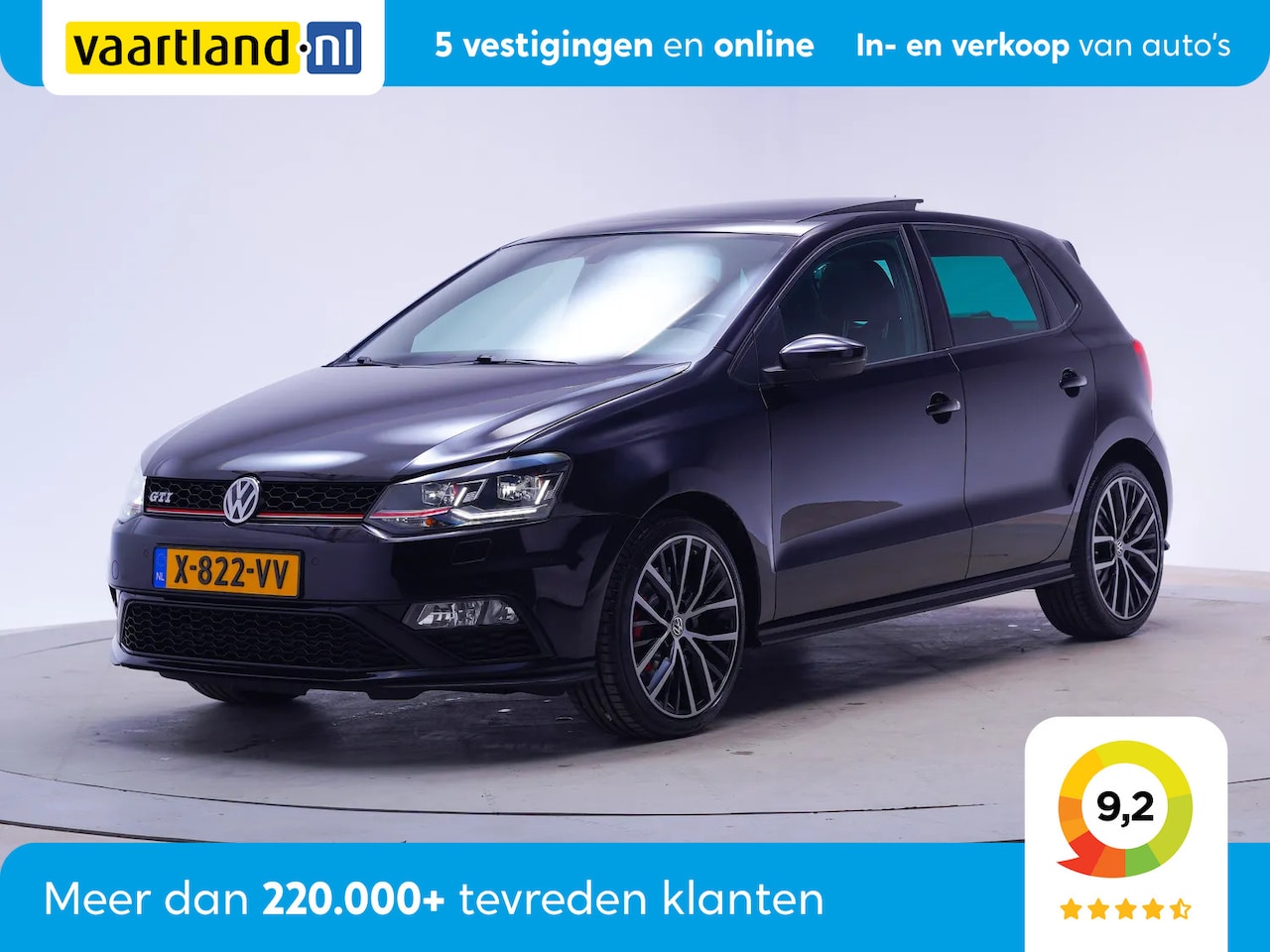 Volkswagen Polo - 1.8 TSI GTI [ Pano Cruise Stoelverwarming ] - AutoWereld.nl