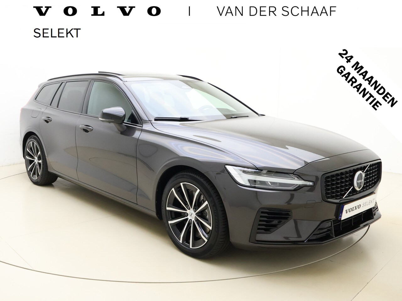Volvo V60 - T6 350pk AWD Plus Dark / Contourstoelen / Panorama dak / Harman en Kardon audio / Camera r - AutoWereld.nl