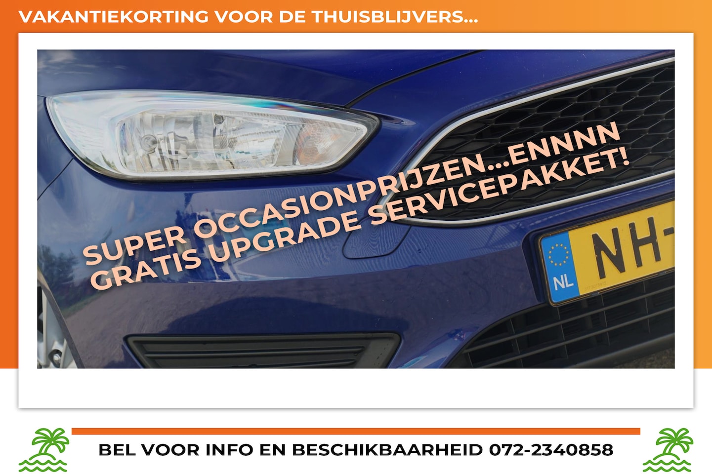 Ford Focus Wagon - 1.0 Limited | Deep Impact Blue | Navi/Cruise/Clima/PDC/Nw.Distributieriem - Keurig! - AutoWereld.nl