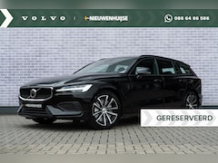 Volvo V60 - T6 AWD 350 pk Plug-in hybrid Essential | Op voorraad | Moritz Leder Charcoal | 18" Diamond