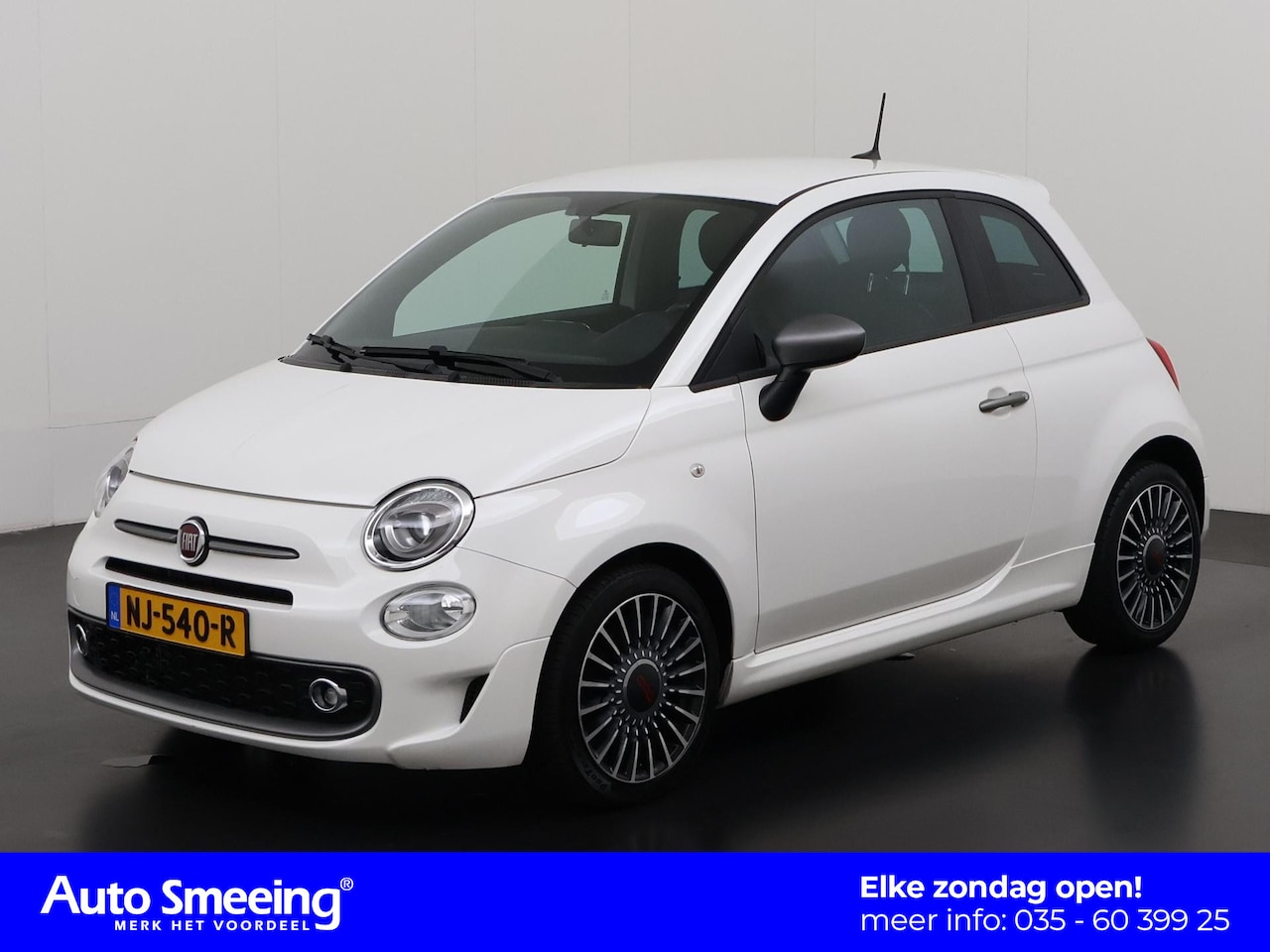 Fiat 500 - 0.9 TwinAir Turbo Sport | Navigatie | Parkeersensor | 16" | Zondag Open! - AutoWereld.nl