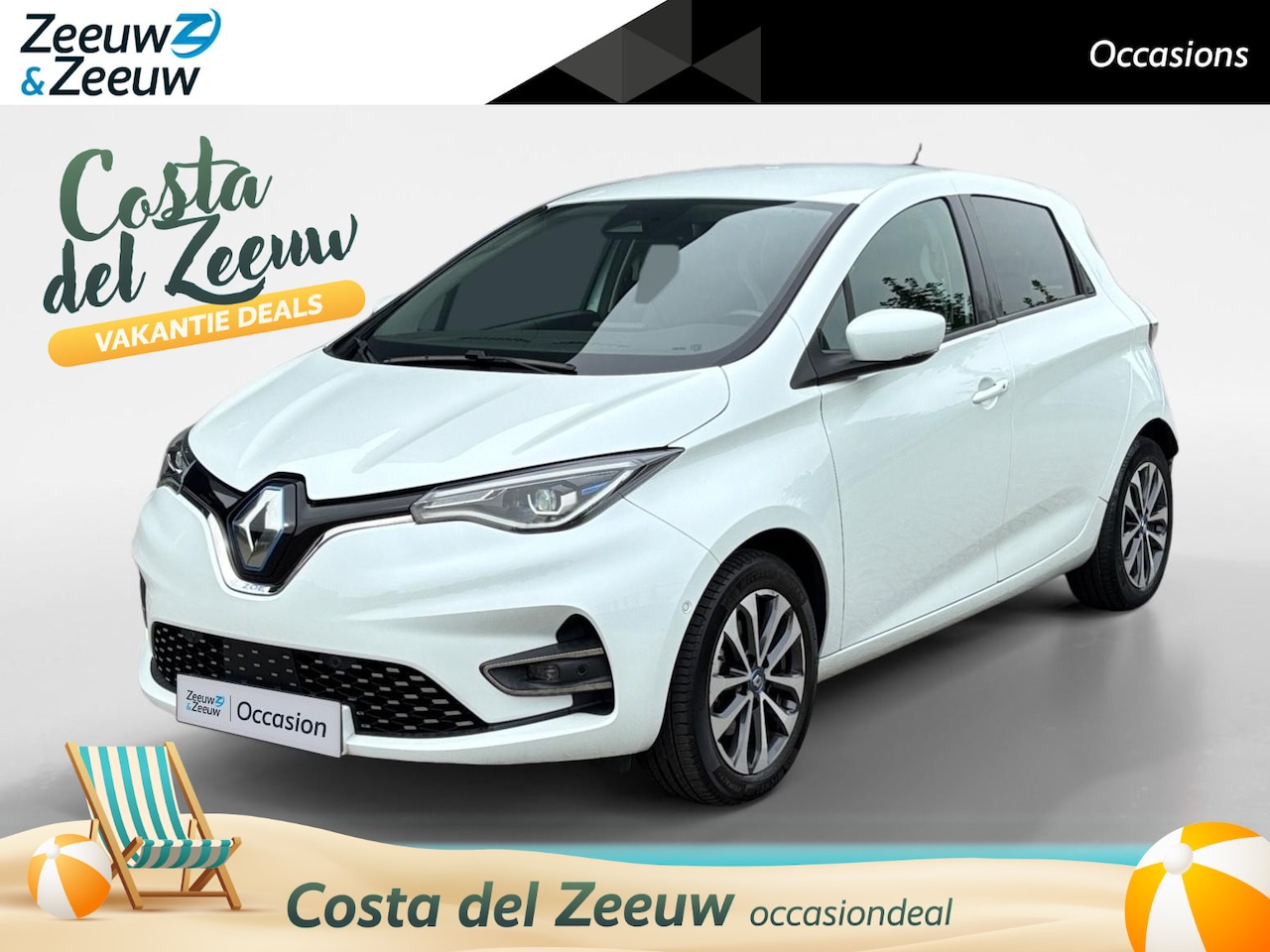 Renault Zoe - R135 Intens Business 52 kWh Automaat | 1e eigenaar | Stoelverwarming | 9,3" Navi | Camera - AutoWereld.nl