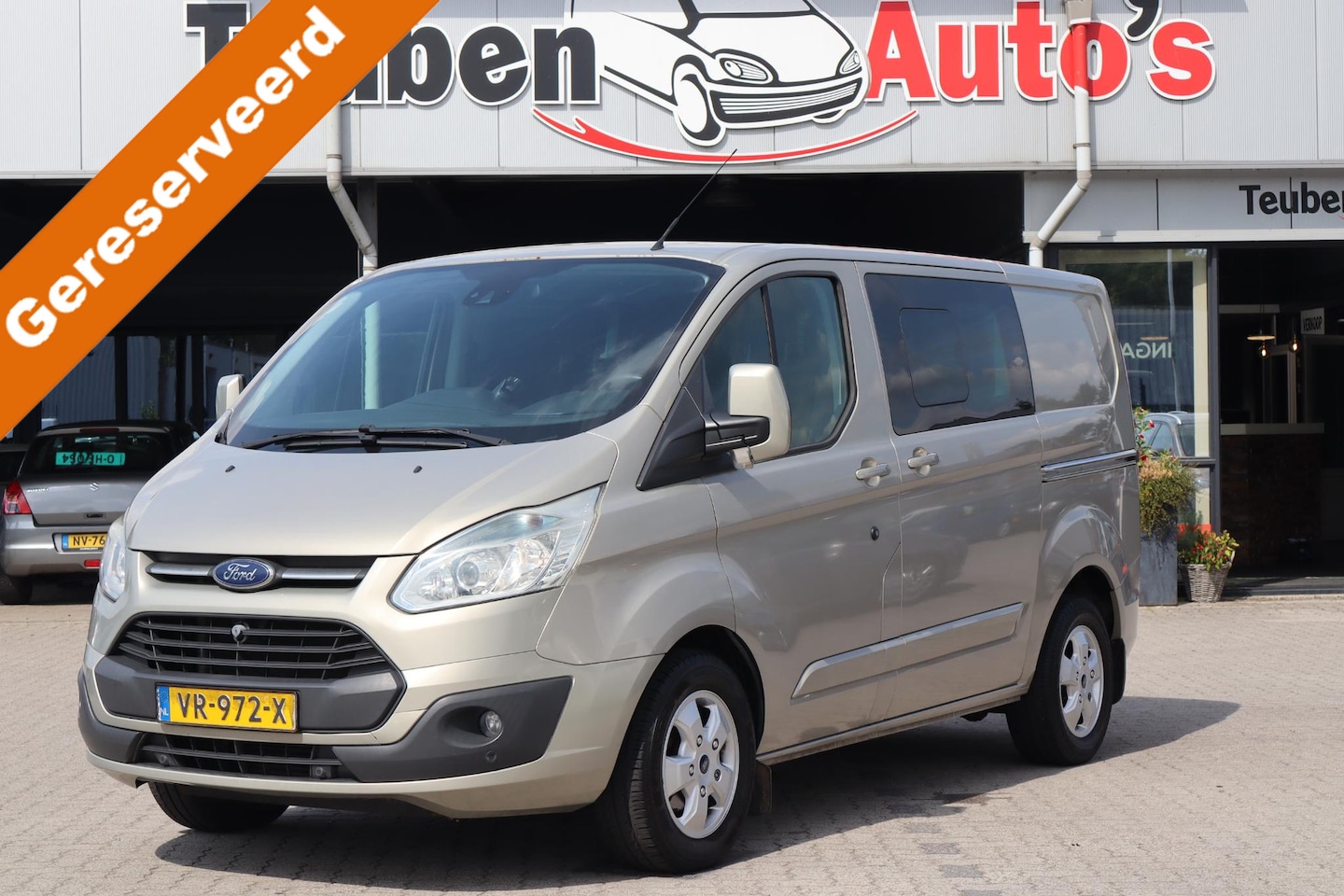 Ford Transit Custom - 270 2.2 TDCI L1H1 Limited DC 270 2.2 TDCI L1H1 Limited DC (MARGE), 1e Eigenaar, Dubbel cabine, Trekhaak, Linker- en rec - AutoWereld.nl