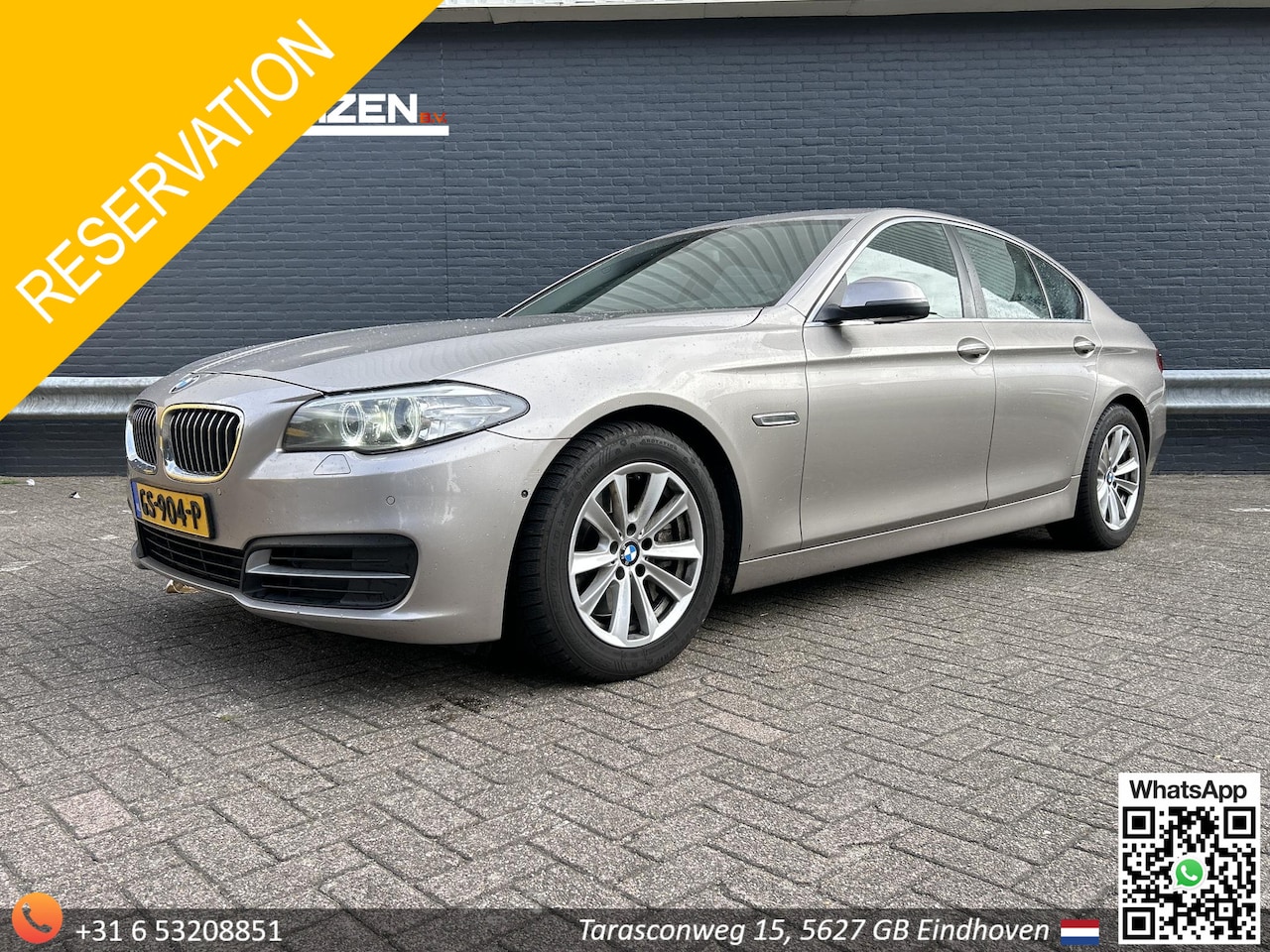 BMW 5-serie - 530d High Executive € 7.400 NETTO | Dakota Leder | Climate | Cruise | Navi | Camera | Stoe - AutoWereld.nl