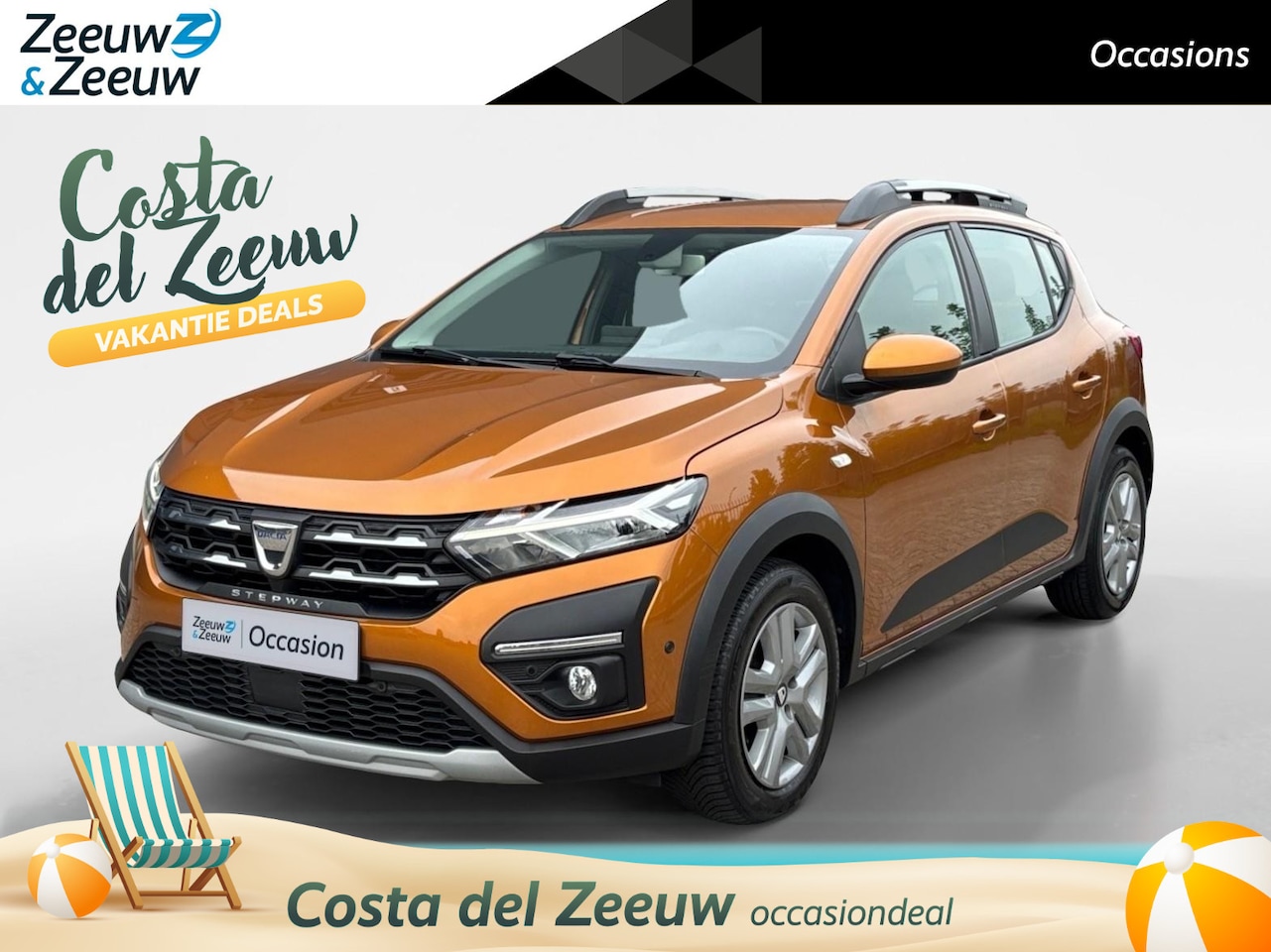 Dacia Sandero Stepway - 100PK TCe Bi-Fuel Comfort | 1e eigenaar | Camera | Parkeersensoren | Climate Control | Cru - AutoWereld.nl