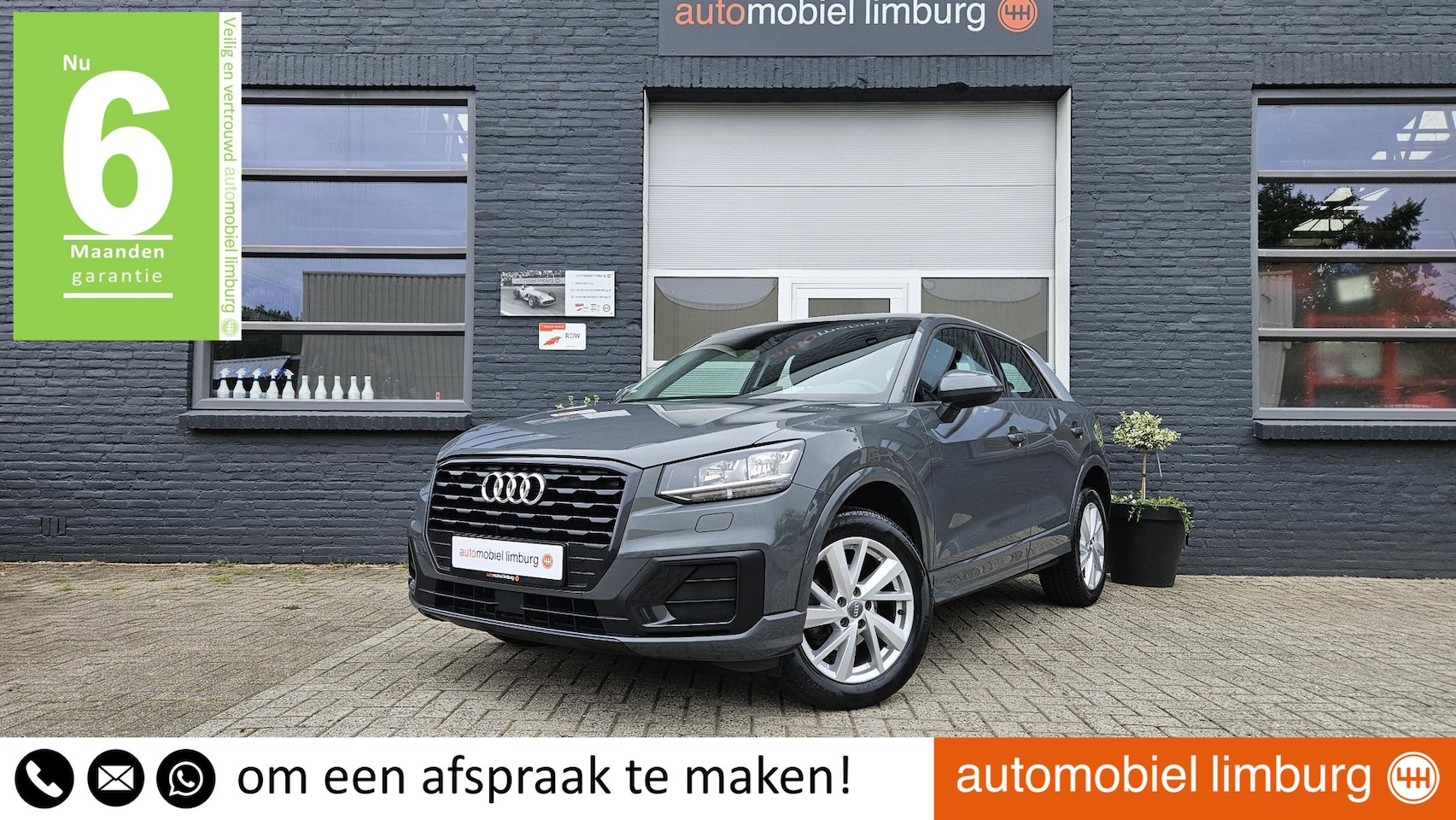 Audi Q2 - 30 TFSI Sport | NANOGRIJS + OPTIEK ZWART | 1e EIGENAAR | DEALER ONDERHOUDEN - AutoWereld.nl