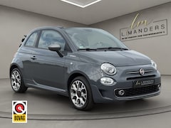Fiat 500 C - 1.0 Hybrid Sport 2021 GRIJS | Cabriolet | Leder | Airco