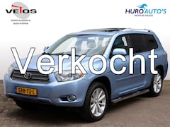 Toyota Highlander - Hybrid Limited 7p | Schuifdak | Leder | JBL | Apple Carplay
