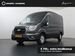 Ford Transit - 350 2.0 TDCI | L2 H2 | AUT. 165 PK | LIMITED | 2-ZITS | 360 GRADEN CAMERA | LAADRUIMTE PAK