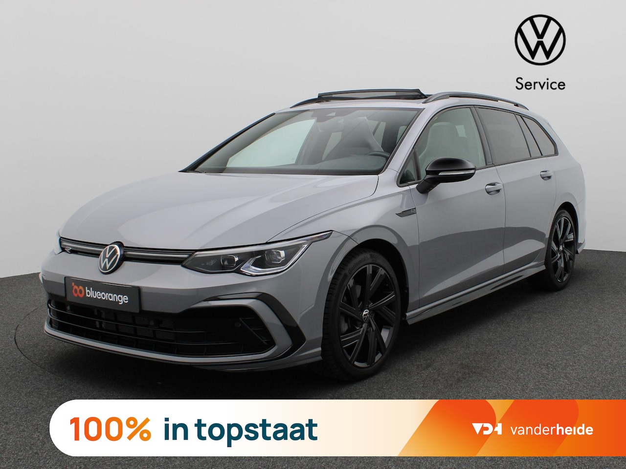 Volkswagen Golf Variant - 1.5 eTSI R-Line Business 130PK DSG Pano-Schuifdak, Adaptieve Cruise Controle, Achteruitrij - AutoWereld.nl