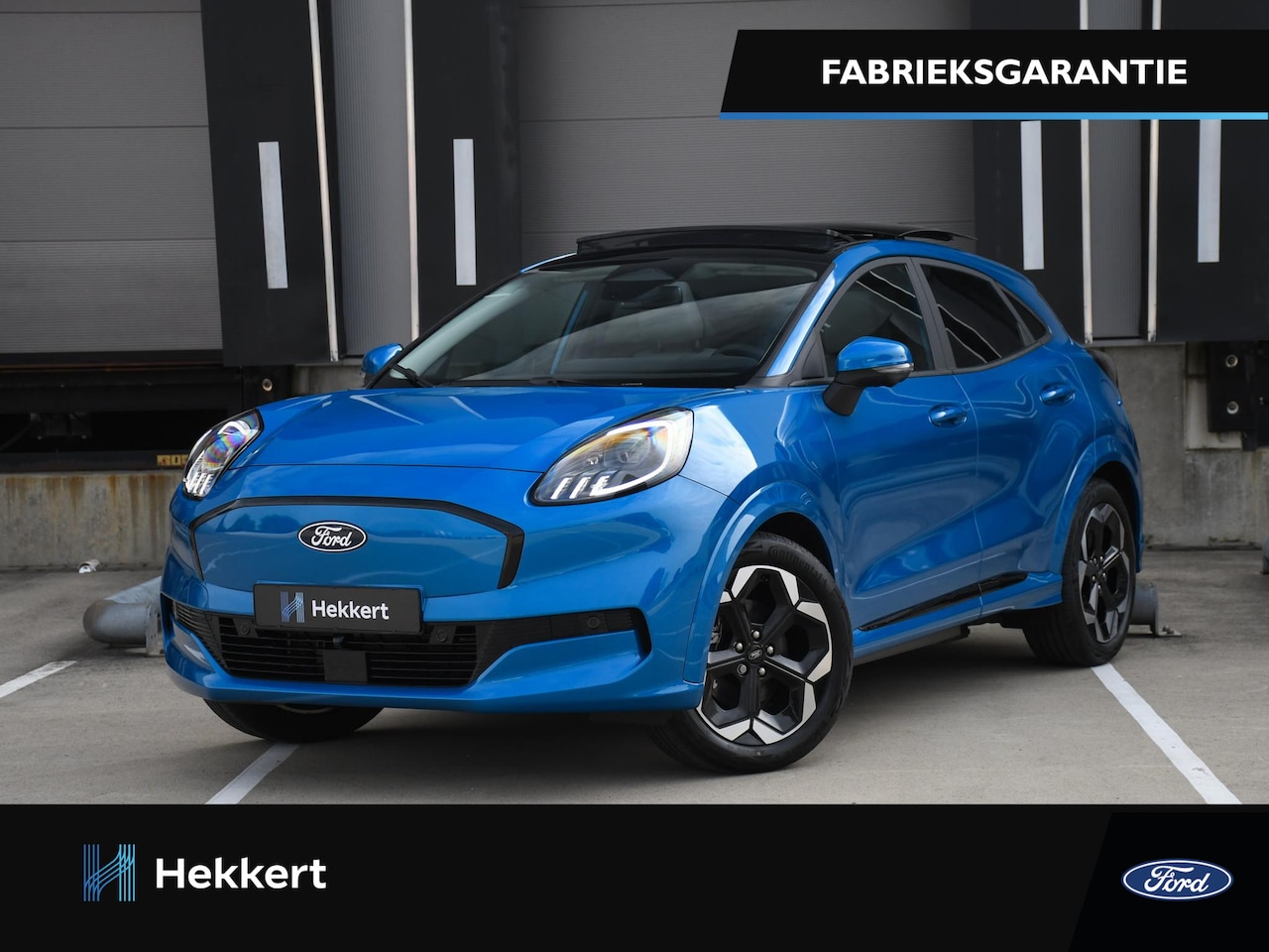 Ford Puma Gen-E - Premium 44 kWh 168pk Automaat SCHUIF-DAK | 18''LM | WINTER PACK | B&O | BLIS | LED MATRIX - AutoWereld.nl