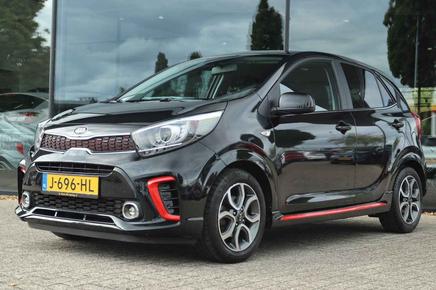 Kia Picanto - 1.0 MPi GT-LINE EDITION | CAMERA | LEDER | CARPLAY | CRUISE | AIRCO | PRIVACY GLASS - AutoWereld.nl
