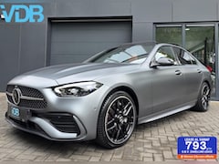 Mercedes-Benz C-klasse - 400 e 4MATIC AMG MATGRIJS NIGHT LEDER VOL