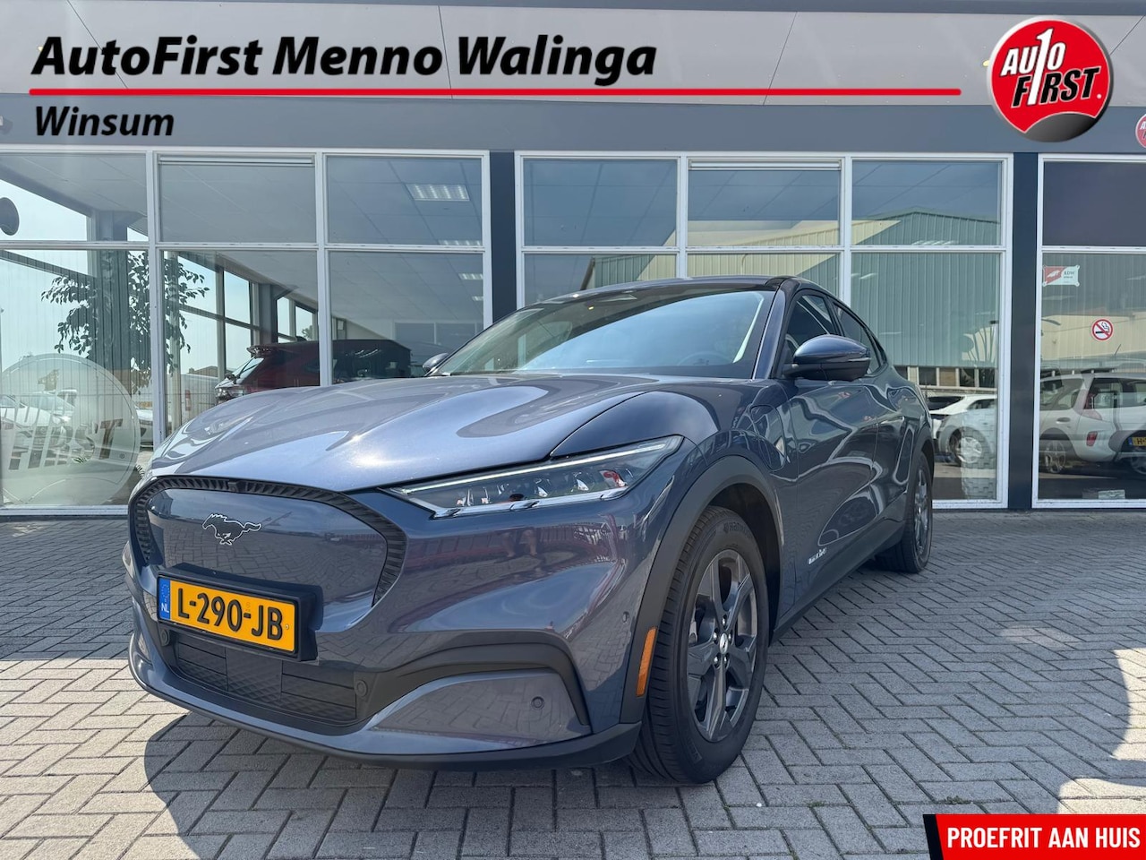Ford Mustang Mach-E - RWD 75 kWh | 360 camera | Lederen Bekleding | B&O Audio |Trekhaak | LED | Stoel/stuurverwa - AutoWereld.nl
