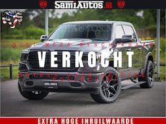 Dodge Ram 1500 - Laramie Night 5, 7 V8 402PK | Krachtige Hemi | Zeer Rijk Uitgevoerd | Comfortabele Dubbele