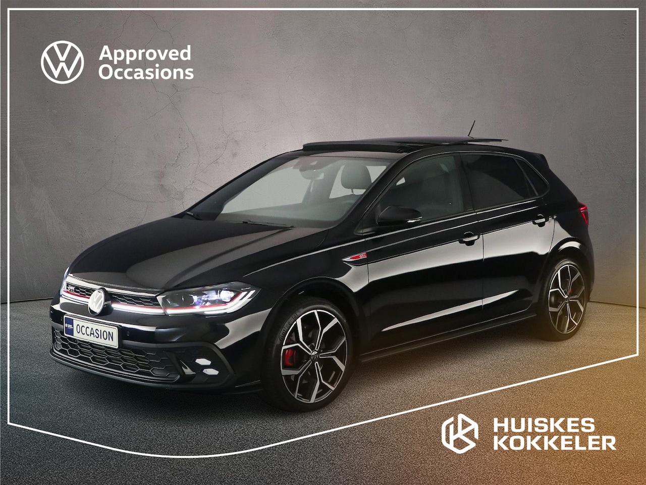 Volkswagen Polo - GTI 2.0 TSI 207pk DSG Automaat Panoramadak, Adaptive cruise control, LED matrix koplampen, - AutoWereld.nl
