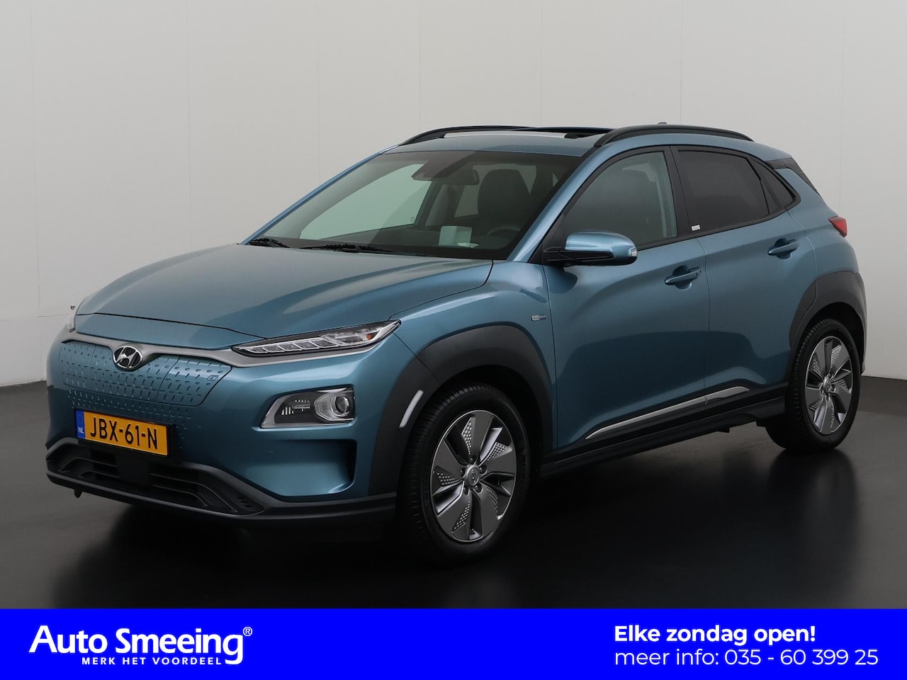 Hyundai Kona Electric - EV Premium Sky 64 kWh | Schuifdak | Zondag Open! - AutoWereld.nl