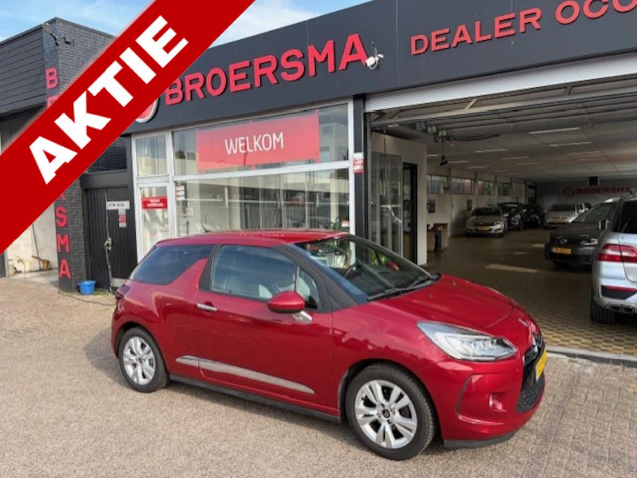 Citroën DS3 - 1.4 Chic 3 EIGENAAR * DEALERONDERHOUDEN * ZEER NETTE DS3 * - AutoWereld.nl