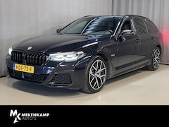 BMW 5-serie Touring - 530e High Executive M Sport 19"/Stoel + stuurverwarming/Adaptieve cruise/LED/Camera/Apple