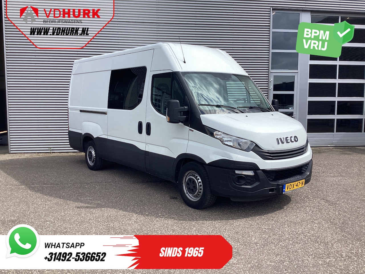 Iveco Daily - 35S16V 2.3 ZF Aut. 352 L3H2 EXPORT ONLY 270Gr. Deuren/ 3.5t Trekverm./ Climate/ Camera/ Tr - AutoWereld.nl