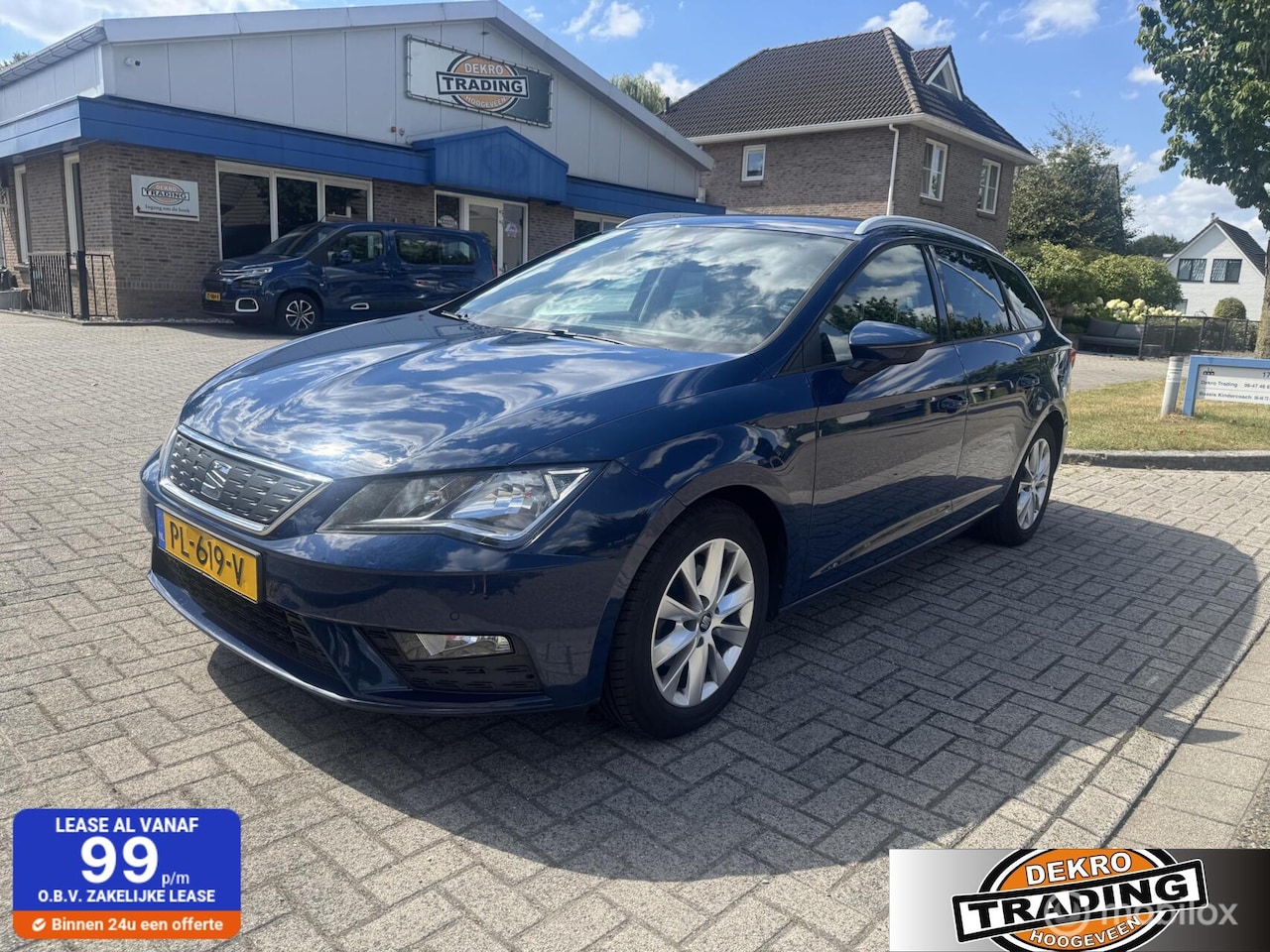 SEAT Leon ST - 1.0 EcoTSI Style Business Intense stoelverwarming DAB + keyless - AutoWereld.nl